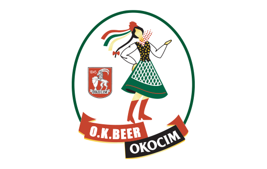 Brand Okocim O.K.