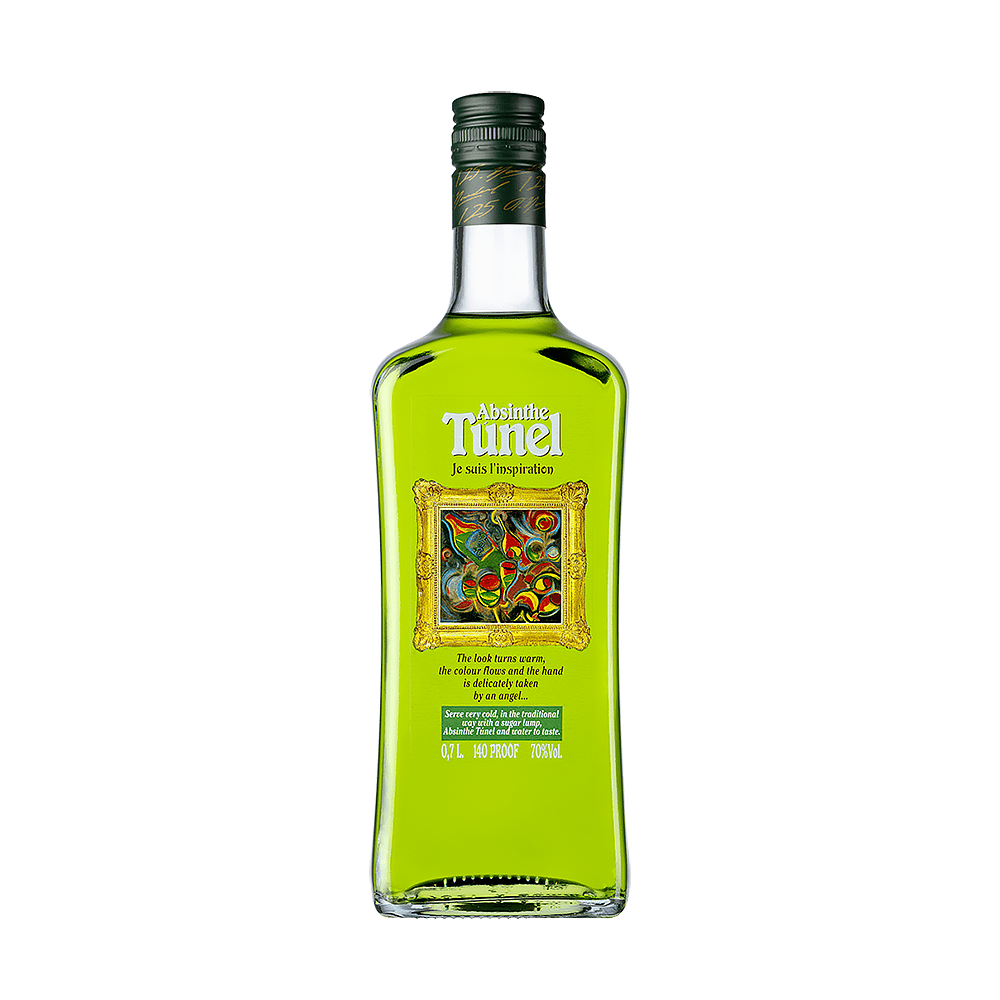 Absinthe Tunnel Green 70%, 0.7L - winetime.md