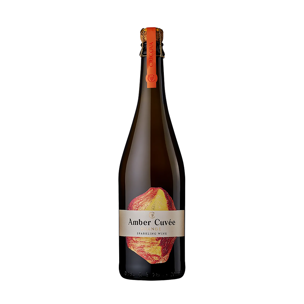 Amber Cuve Orange Spumant Alb Sec Cricova 0.75l - winetime.md