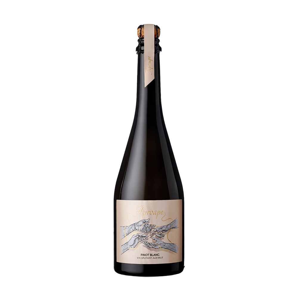 Aproape Vin Spumant brut Pinot Blanc 0.75 - winetime.md