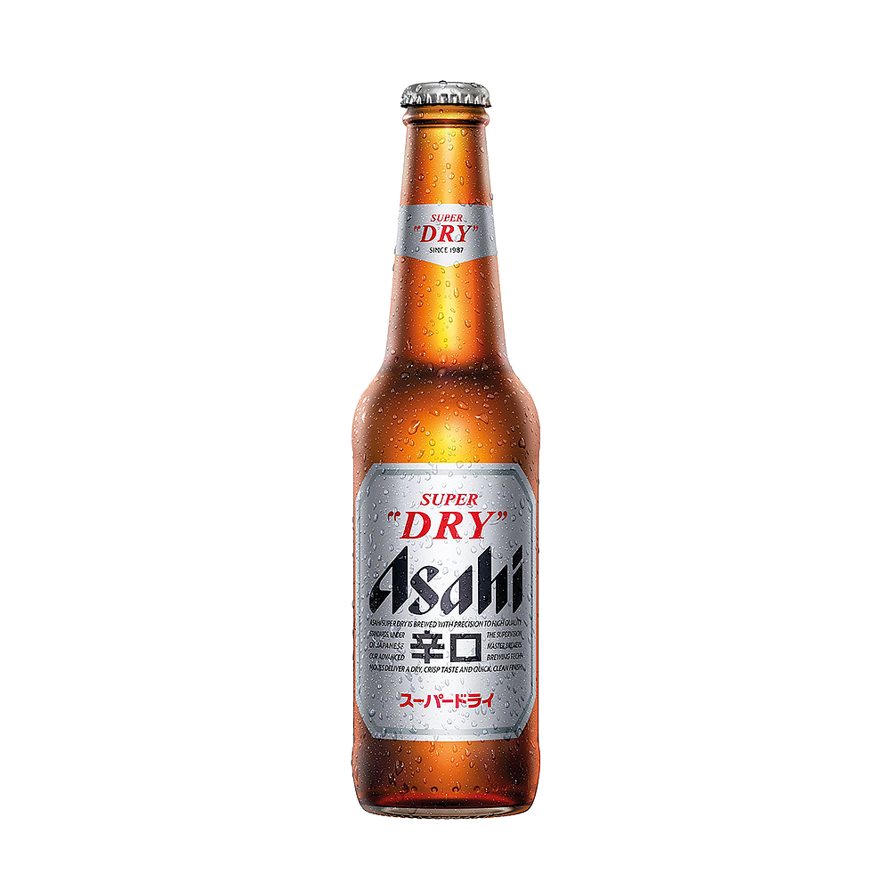 Bere blonda ASAHI SUPER DRY 0.33L - winetime.md