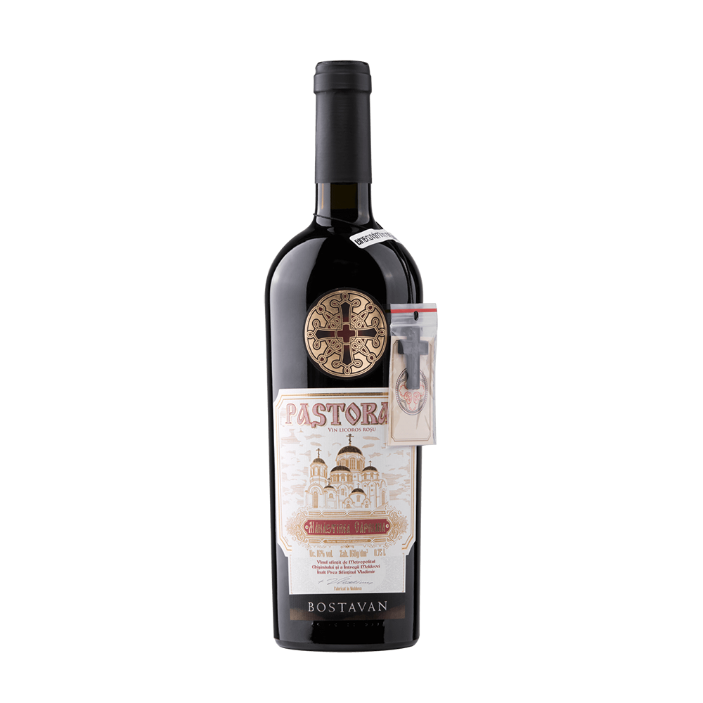 Bostavan Pastoral Manastirea Caprian rosu dulce 0.75l - winetime.md