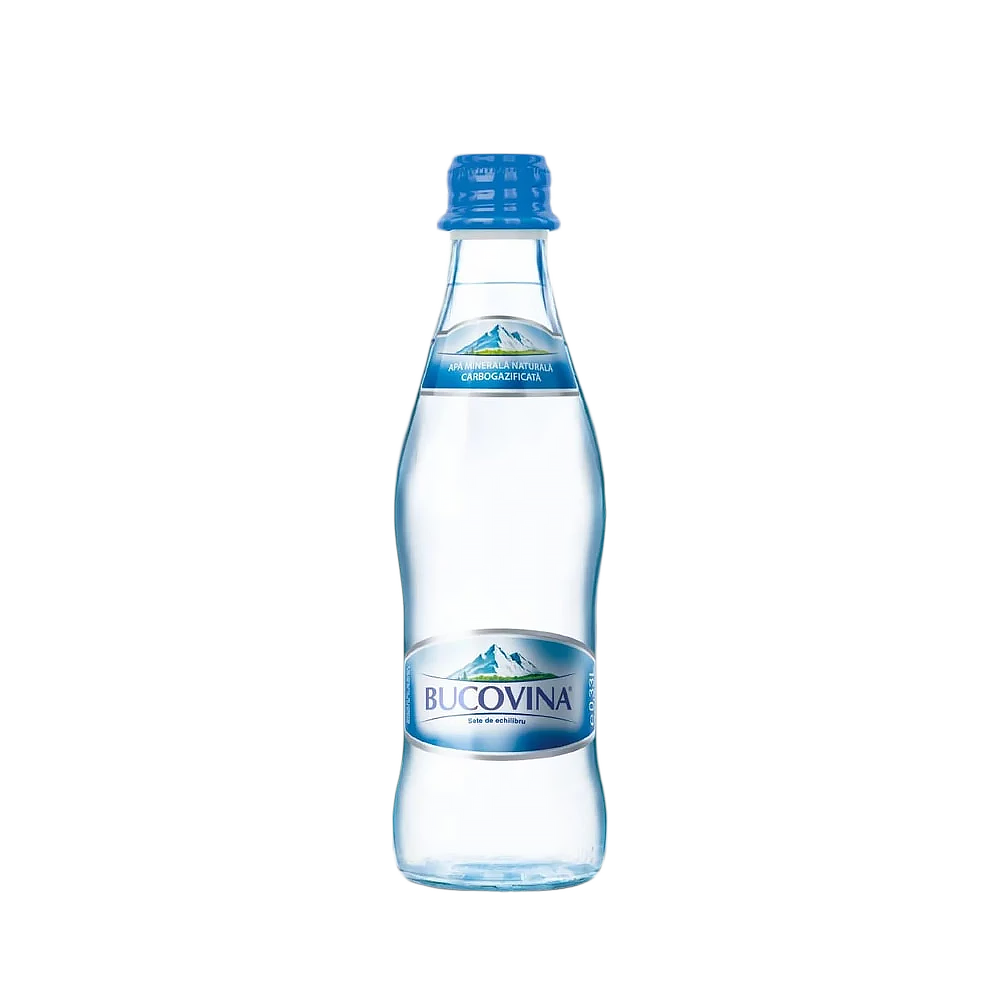 Bucovina Apa minerala carbonizata 330 ml/24/24 - winetime.md