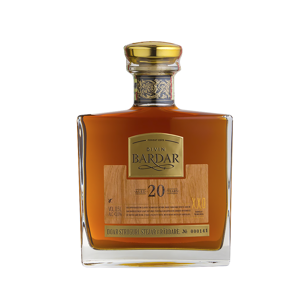 Divin Bardar 20 ani Platinum 0.5l - winetime.md