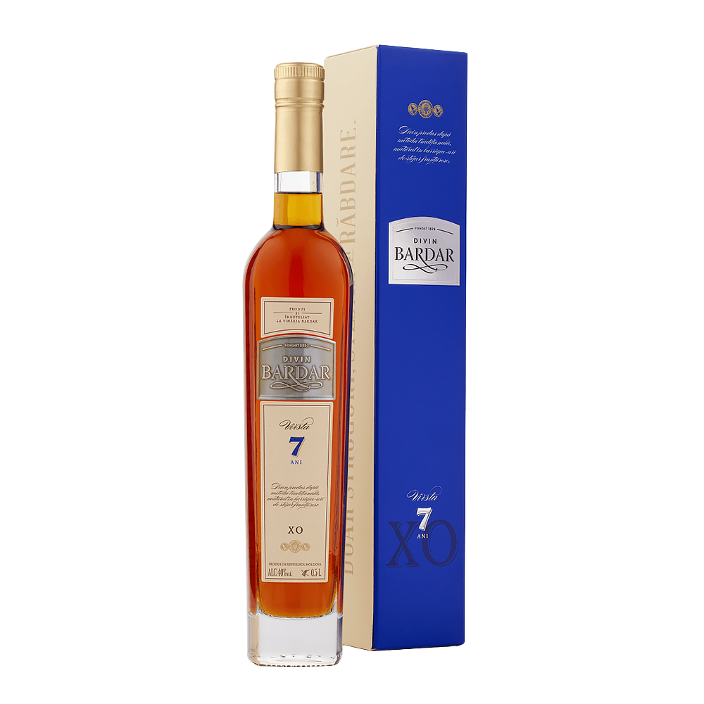 Divin Bardar 7 ani Gold+Cutie 0.5l - winetime.md