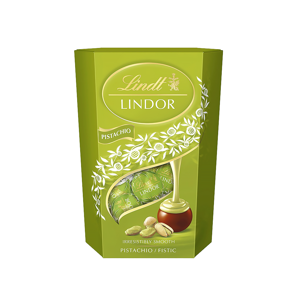 LINDT LINDOR Bomb Ciocalata Fistic 200g - winetime.md