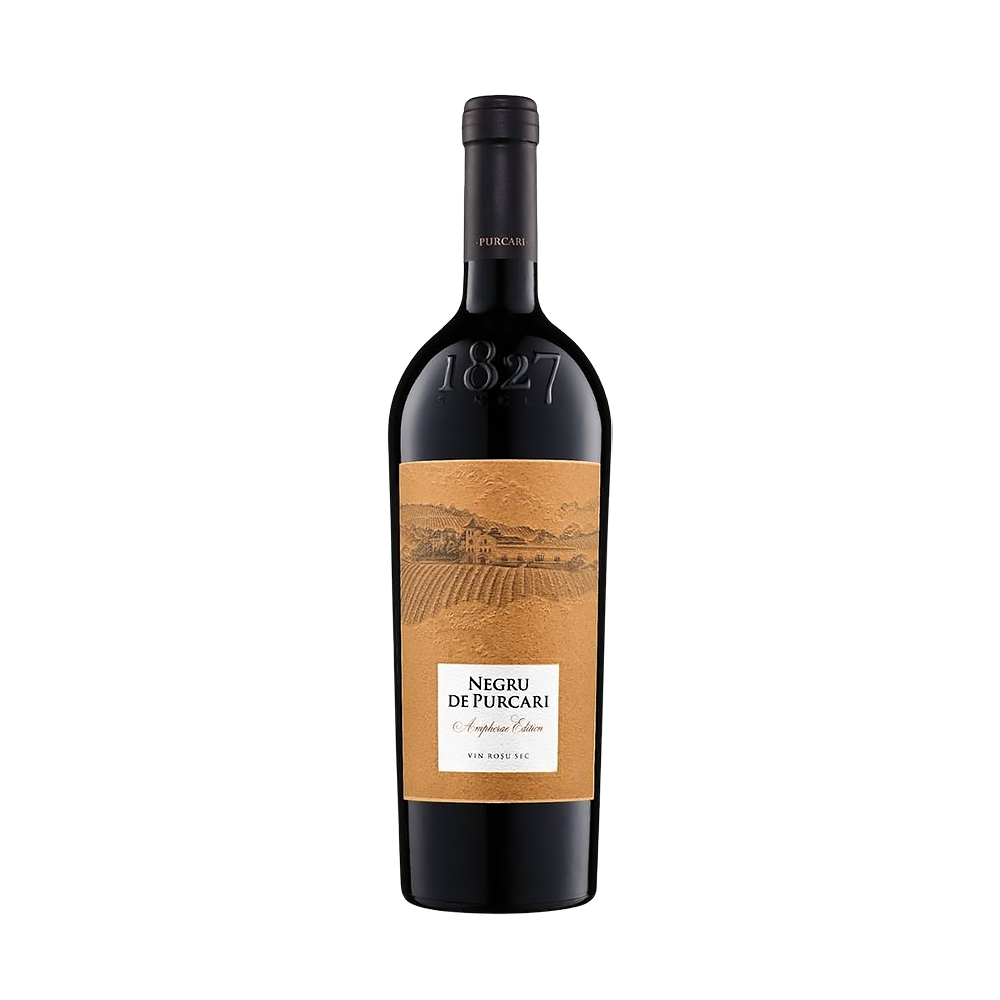 Purcari Amphorae Black rosu sec 0.75l - winetime.md
