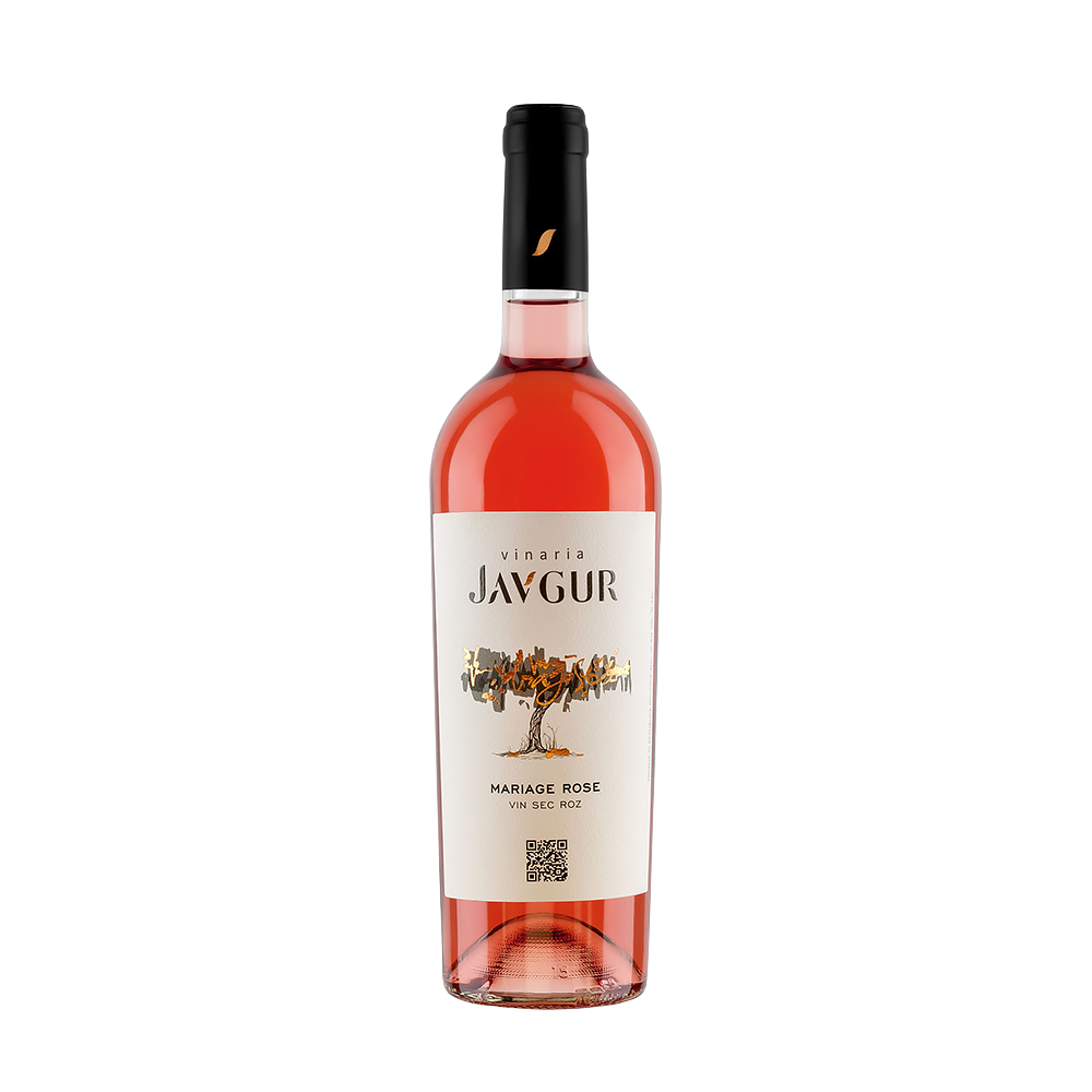 Vinaria Javgur MARIAGE ROSE 2024 Feteasca Neagra & Cabernet Sauvignon12,5 % alc. Vol.Rose dry wine - winetime.md