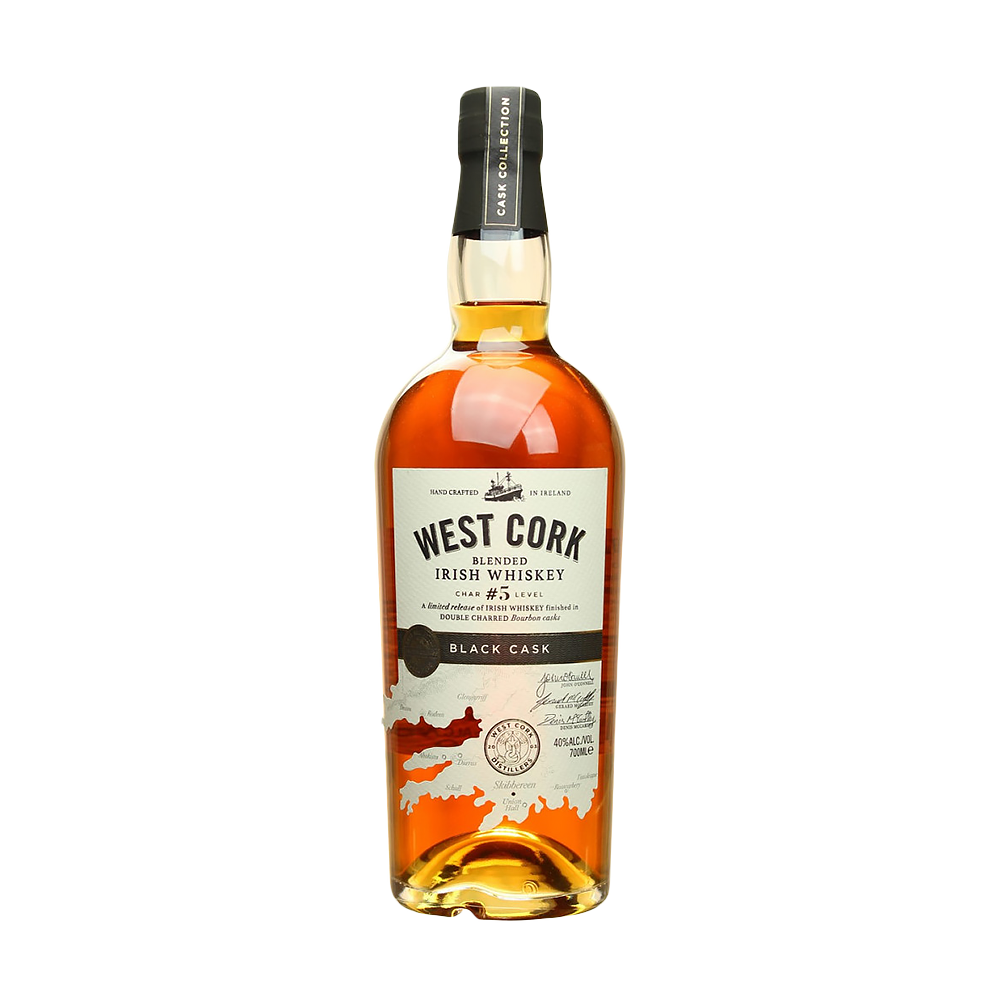 West Cork Black Cask Irish Whiskey 700 ml - winetime.md