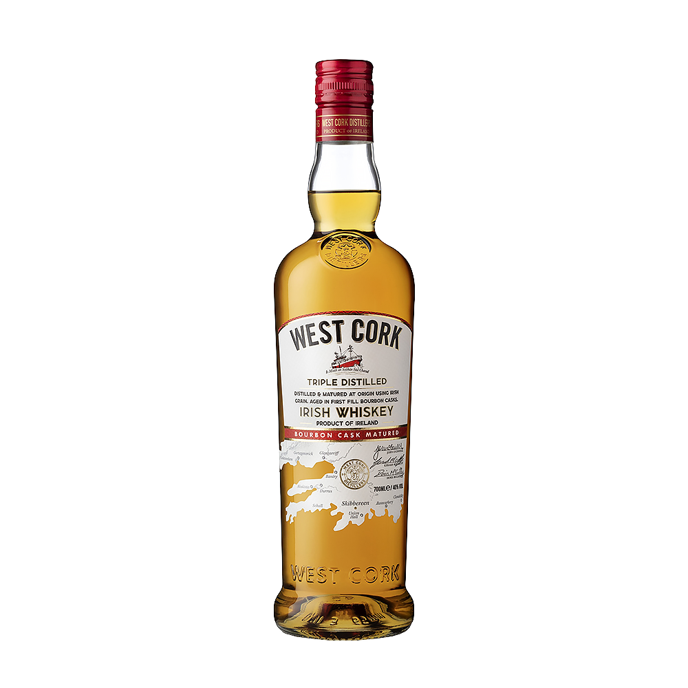 West Cork Bourbon Cask Irish Whiskey 700 ml - winetime.md