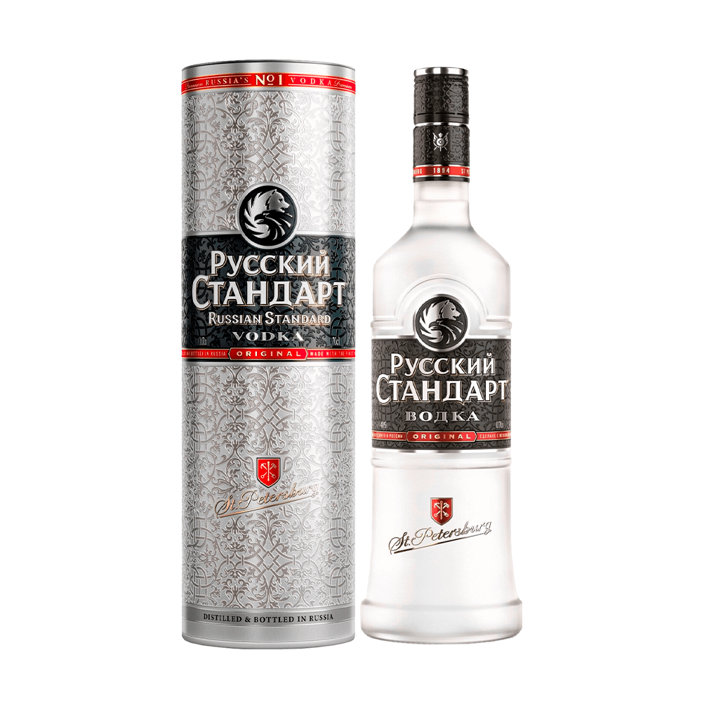Vodca Russkii Standart 0.5 L - winetime.md