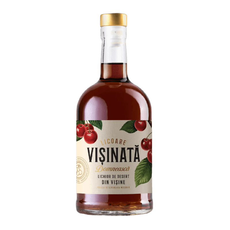 Lichior de Visine 17%, 0.5 L - winetime.md