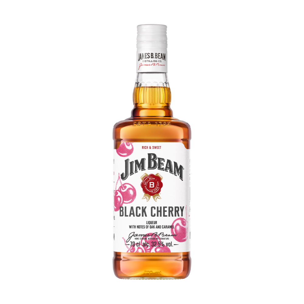 Lichior JIM BEAM Black Cherry alc. 32.5%, 0.7 L - winetime.md