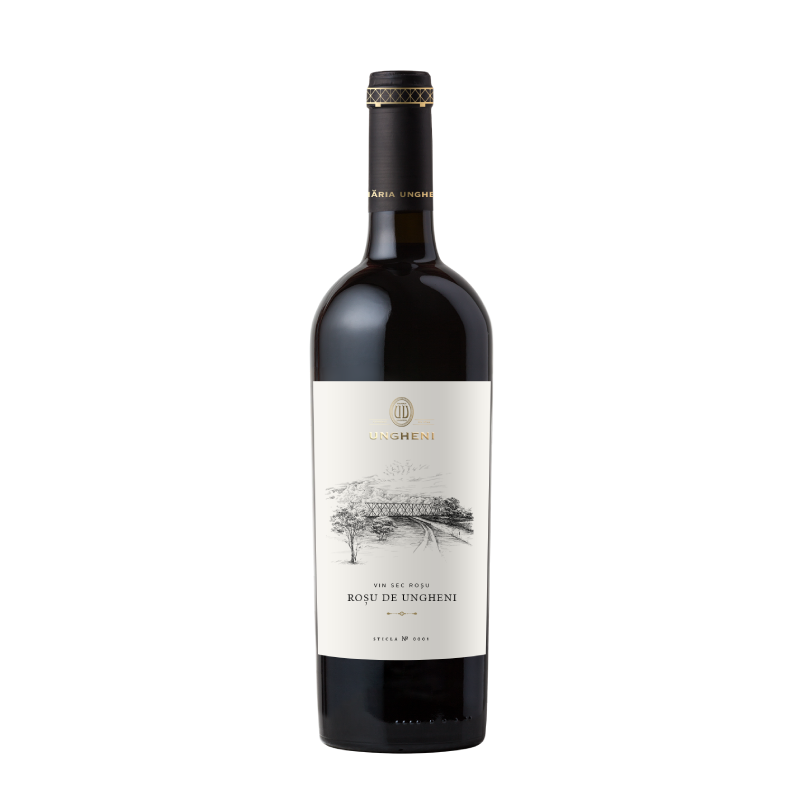 Vin rosu sec Rosu de UNGHENI st. Storica VIP 0.75 L - winetime.md