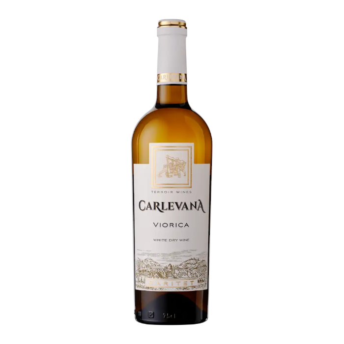 Carlevana Raritet Viorica Vin sec alb 0.75 L - winetime.md