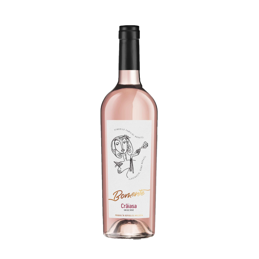 Bomente Vin sec rose Craiasa Alc.12.5% 0.75 L - winetime.md
