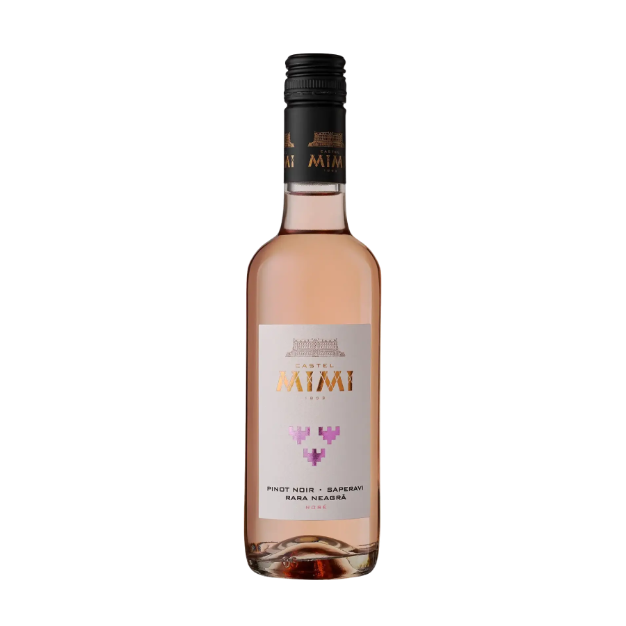 Castel Mimi Simbol Pinot Noir, Saperavi, Rara Neagra Vin rose sec 0.375 L - winetime.md