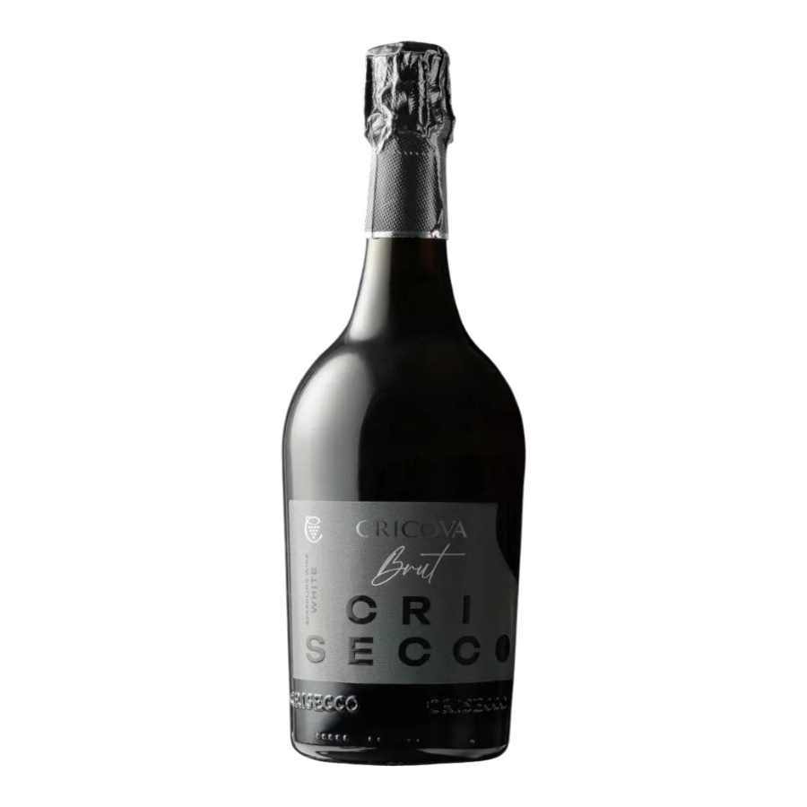Cricova Crisecco White Vin spumant alb brut 0.75 L - winetime.md