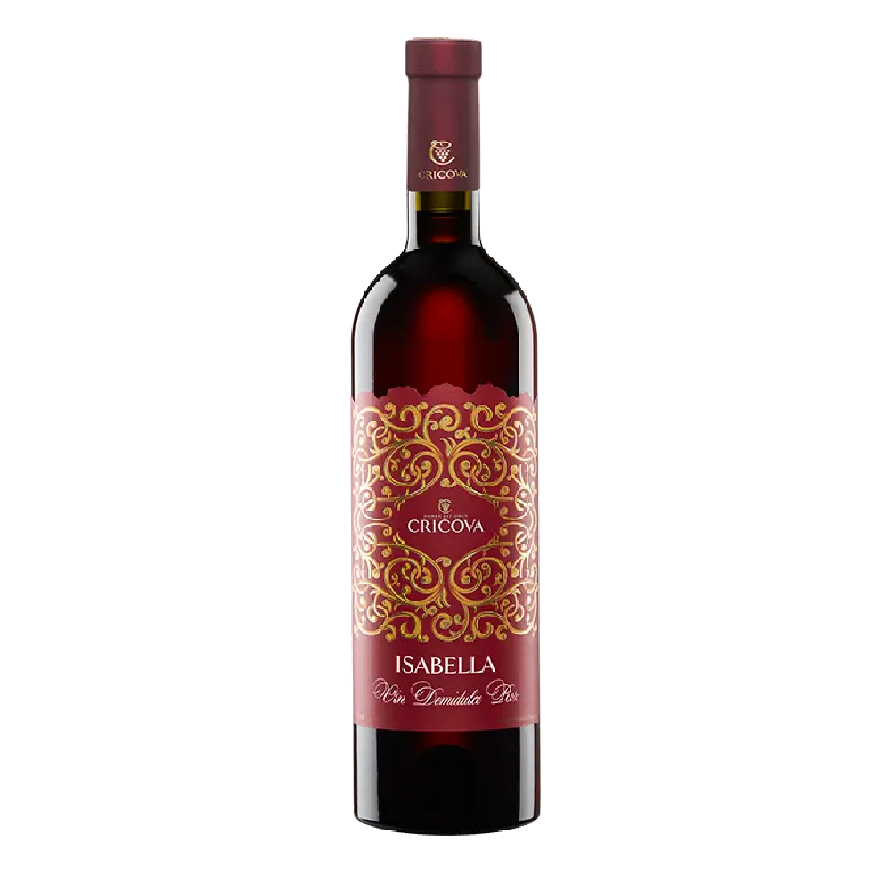 Cricova Ornament Izabela Vin roz demidulce 0.75 L - winetime.md
