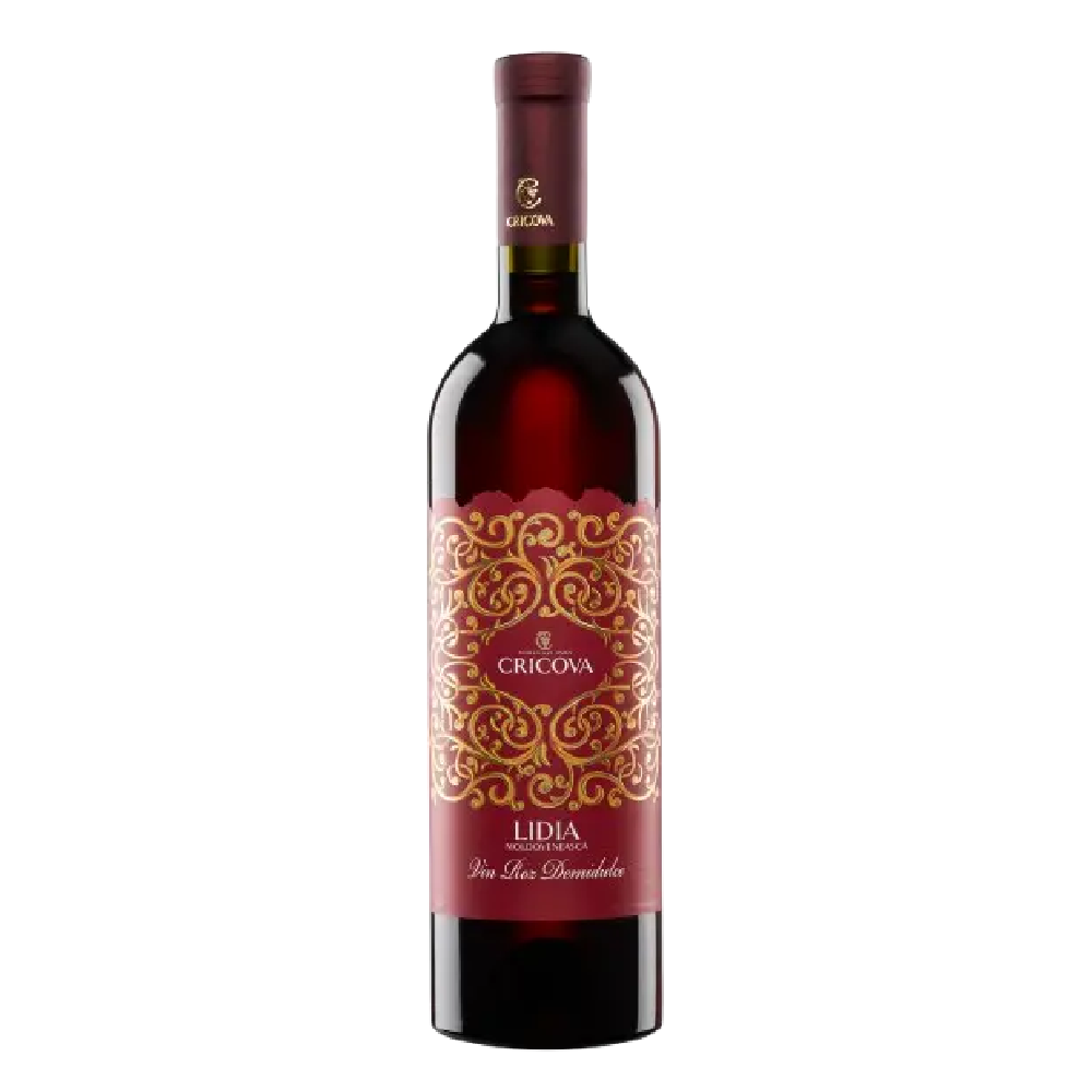 Cricova Ornament Lidia Vin roz demidulce 0.75 L - winetime.md