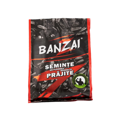 Seminte de floarea soarelui prajite  Banzai  220g - winetime.md