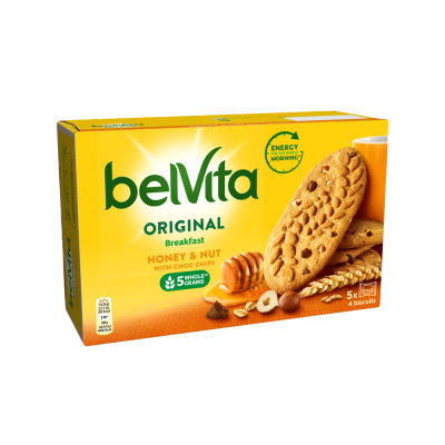 Biscuti Belvita miele si alune 225g - winetime.md