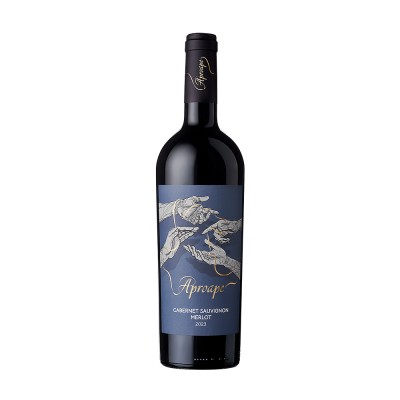 Aproape Vin Rosu sec, Cabernet Sauvignon , Merlot 0.75 l - winetime.md