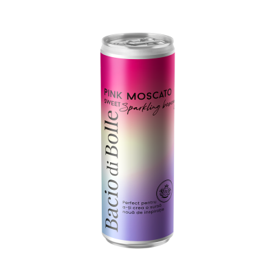 Bacio di Bolle Pink Moscato Rosé Dulce - winetime.md
