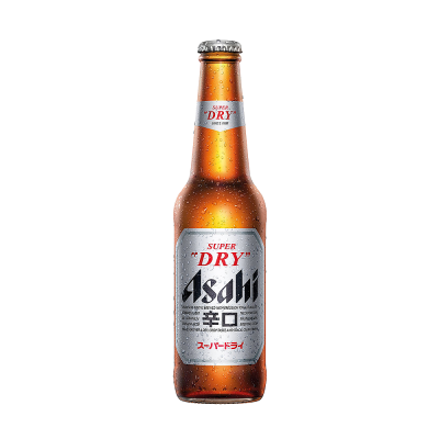 Bere blonda ASAHI SUPER DRY 0.33L - winetime.md