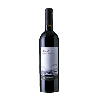Bostavan Merlot Rosu Sec 0.75 L - winetime.md