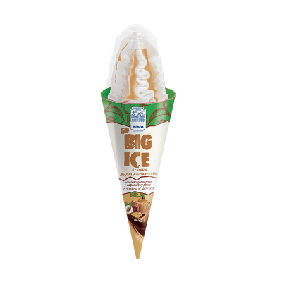 LIMO BIG ICE Alune cu umplutura de Tofi Inghetata Cornet 140g - winetime.md