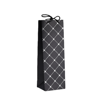 Punga cadou pentru sticla Romburi 12X10 X36 cm - winetime.md