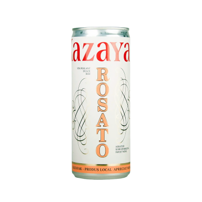 Vin perlant d/dulce roz Kazayak Rosato 0.25 l - winetime.md
