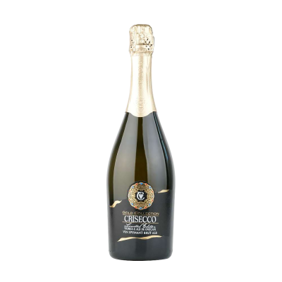 Vin spumant alb brut Cricova Crisecco GOLD Editie Limitata 0.75l - winetime.md
