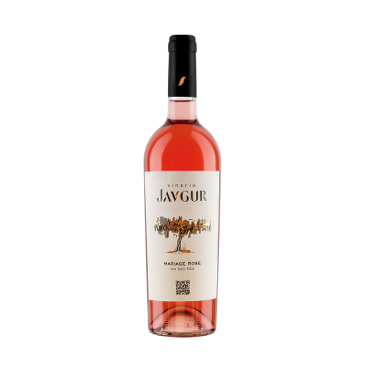 Vinaria Javgur MARIAGE ROSE 2024 Feteasca Neagra & Cabernet Sauvignon12,5 % alc. Vol.Rose dry wine - winetime.md