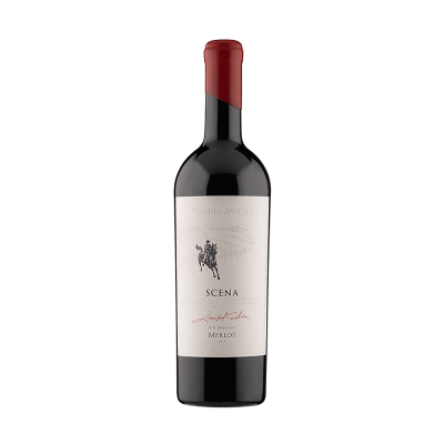 Vinaria Javgur Scena Merlot 2019 13.5%alc. Vol. Red dry wine - winetime.md
