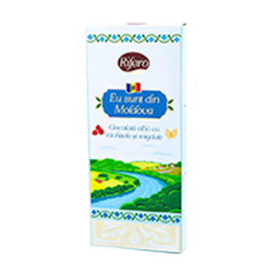 Rifero 60g - Ciocolata alba cu rachitele si migdale-Nistru - winetime.md