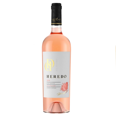 Vin roze sec Heredo Merlot Roze 0.75 L - winetime.md