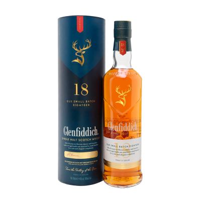 Whisky Glendfiddich 18 y.o. 0.7 L - winetime.md