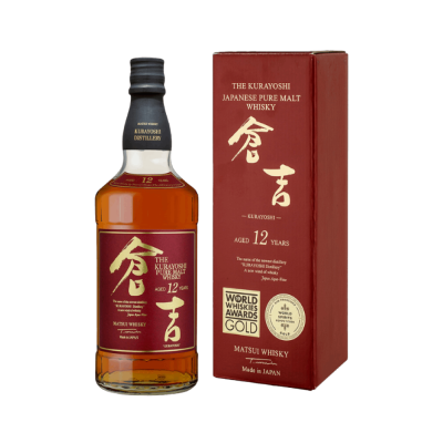 Whisky Japanese Kurayoshi 12y.o 43% 0.7 L - winetime.md