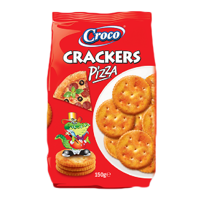 CROCO Crackers top pizza 150gr - winetime.md