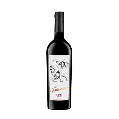 Bomente Vin sec Rosu Corbii Alc. 13% 0.75 L - winetime.md
