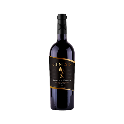 Vin sec rosu Genesis Feteasca Neagra IGP Valul lui Traian 0.75 L - winetime.md