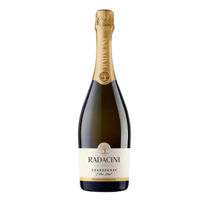 Vin spumant Radacini Pur Varietal Chardonnay, alb, extrabrut, 0.75 L - winetime.md